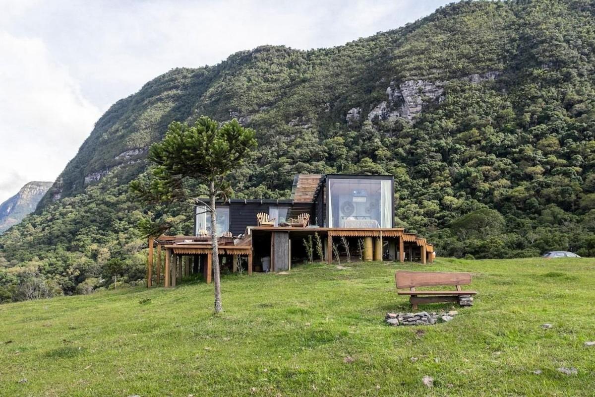 Апартаменты Casa De Vidro Алфреду-Вагнер Экстерьер фото