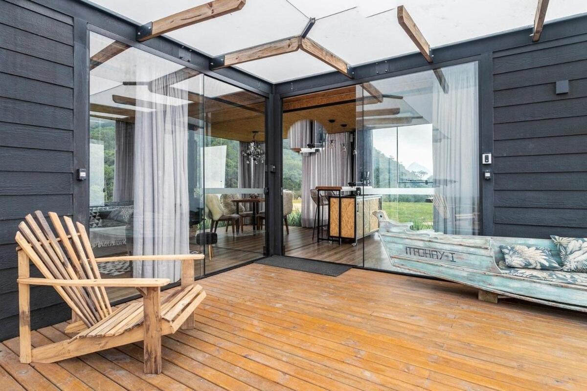 Апартаменты Casa De Vidro Алфреду-Вагнер Экстерьер фото