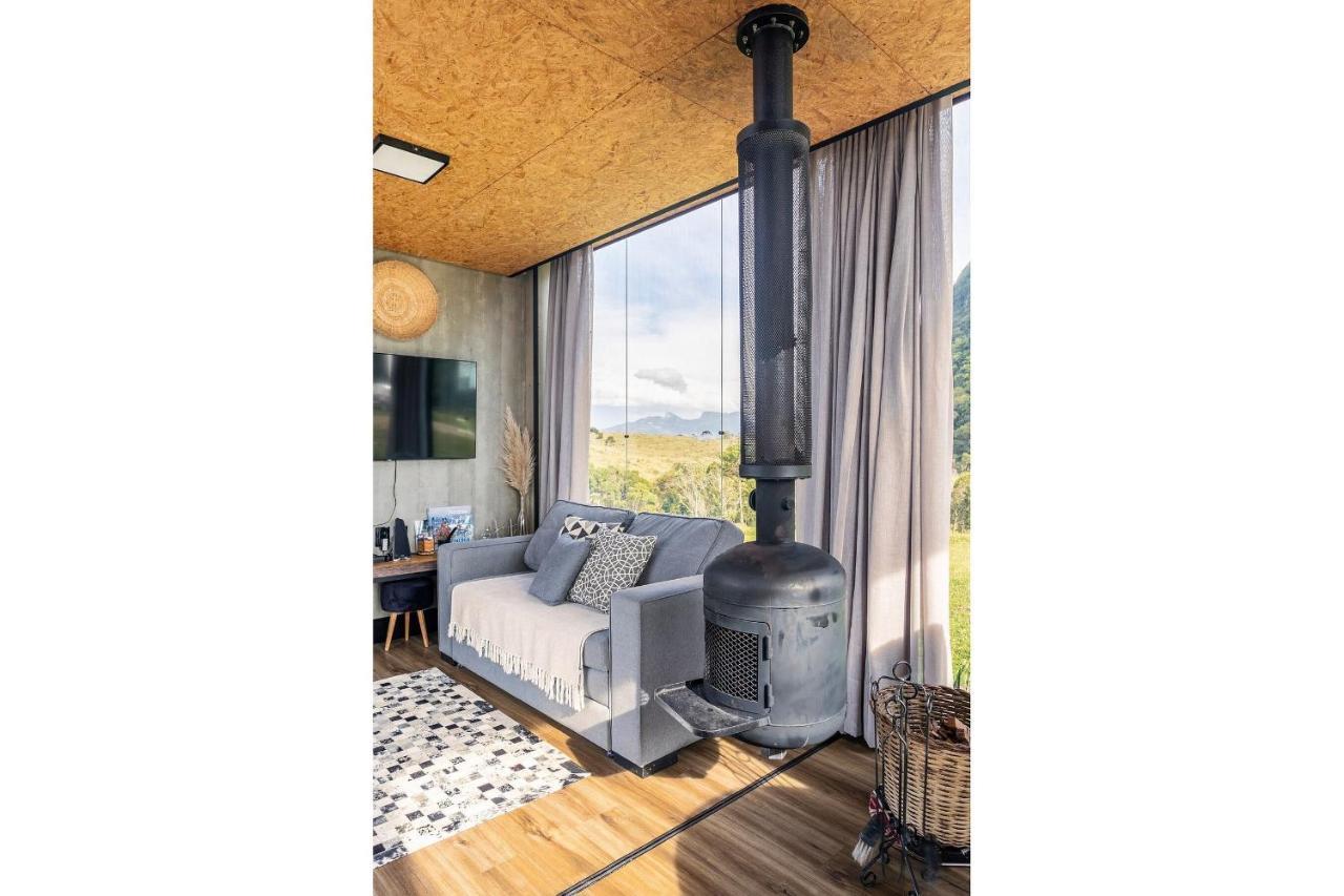 Апартаменты Casa De Vidro Алфреду-Вагнер Экстерьер фото